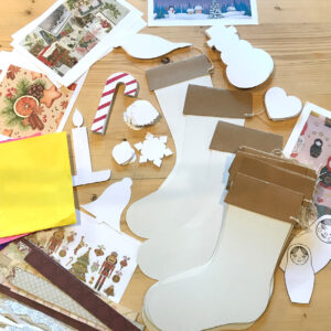 Individual Hanging Christmas Stockings