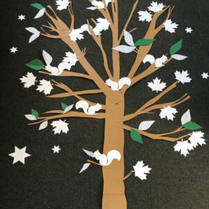 Interactive Tree Wall Mural