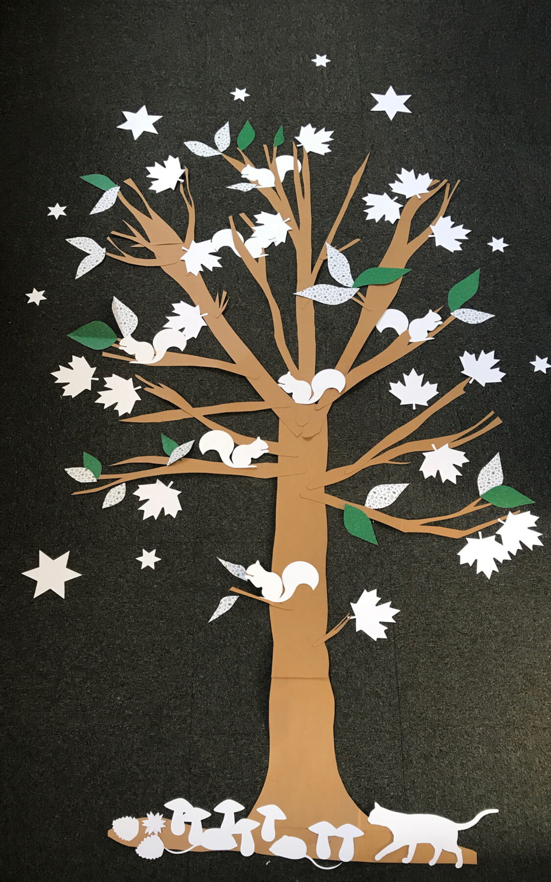 Interactive Tree Wall Mural