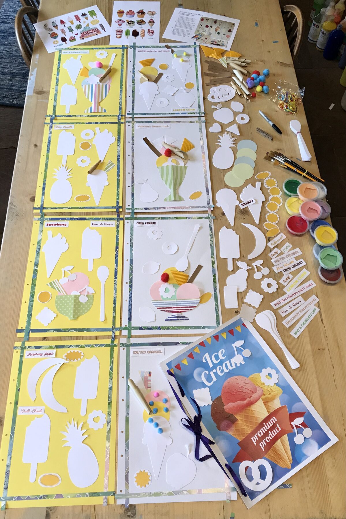 The Great British Summer - Ice cream Menu - Image 2