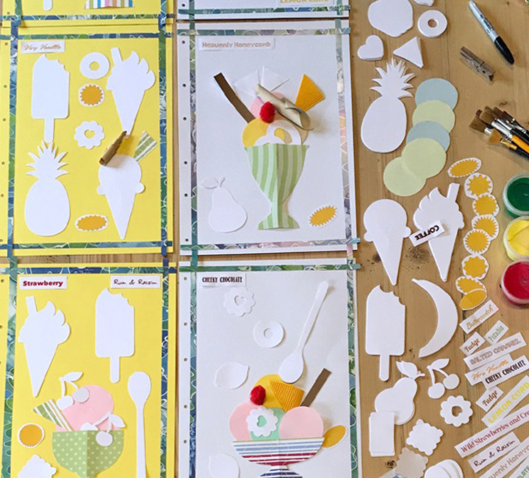 The Great British Summer - Ice cream Menu