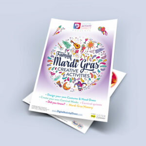 Mardi Gras Printed Activity Pack