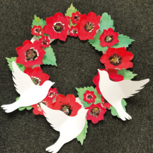 Remembrance Sunday Poppy Wreaths
